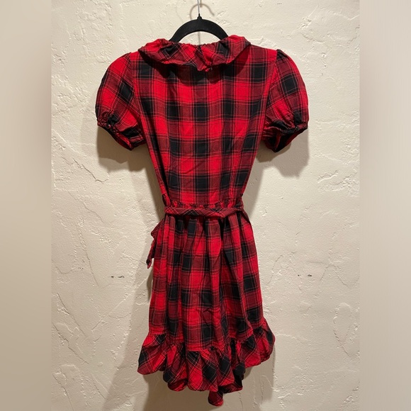 POLO RALPH LAUREN Girls Plaid Ruffle Dress - Picture 2 of 9